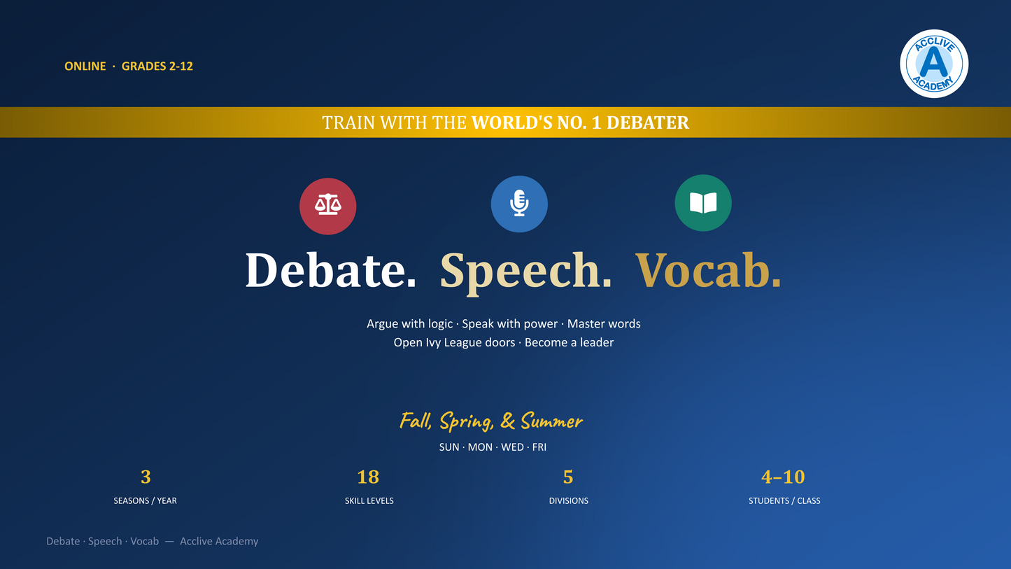 Fall & Spring Olympiad Vocab Teams - Enroll Early for Best Spots & Discounts