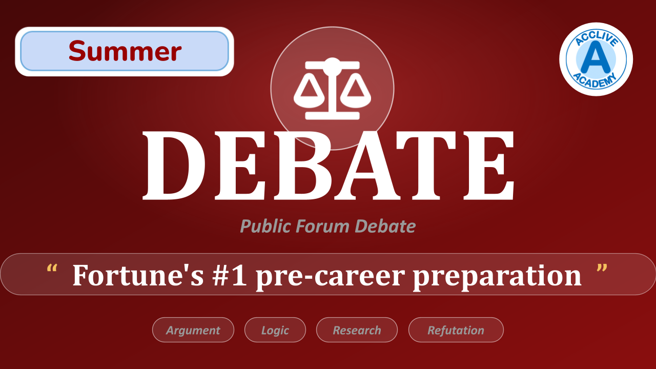 Summer Olympiad Debate Teams - Enroll Early for Best Spots and Discounts