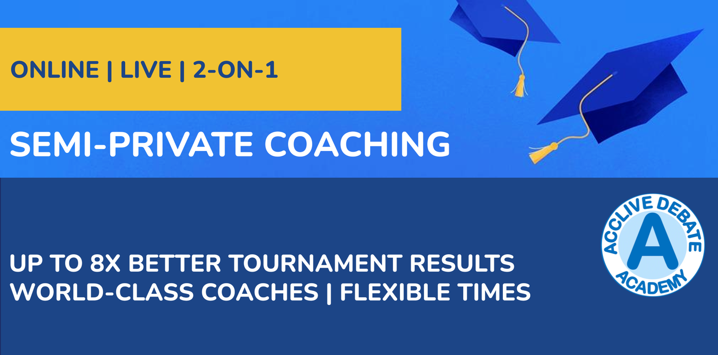 [DE94NP | Tier 1 | 12 Sessions | 2-ON-1] Semi-Private Coaching